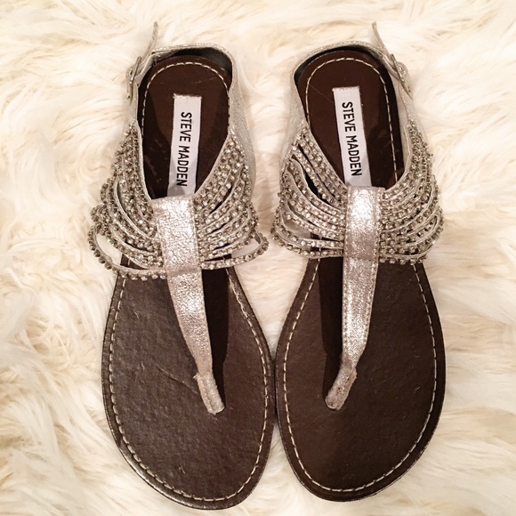 steve madden bling sandals